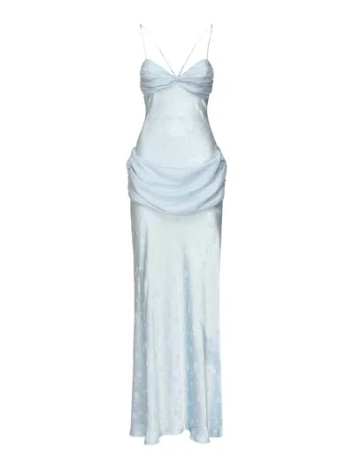 FOR LOVE & LEMONS DAISY SILK DRESS