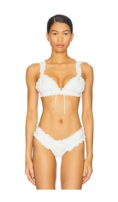 For Love & Lemons Edie Eyelet Bralette