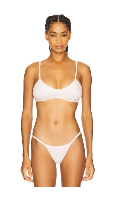 For Love & Lemons Elliana Bralette In Pink