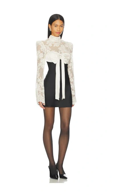 For Love & Lemons Grace Mini Dress In Multi