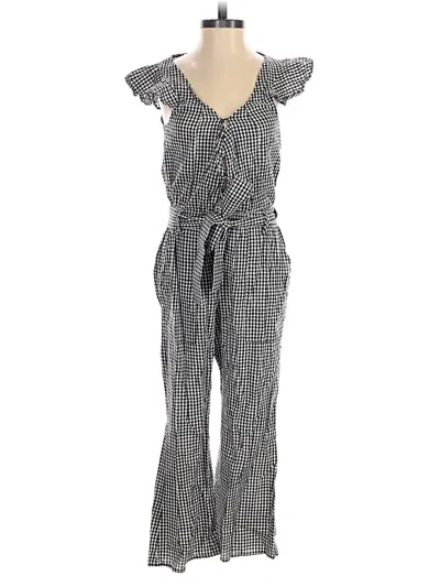 Pre-owned For Love & Lemons Jumpsuit In Gray