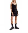 For Love & Lemons Kyra Mini Dress In Black In Black