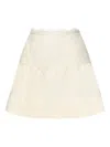 For Love & Lemons Lace-panelled Miniskirt