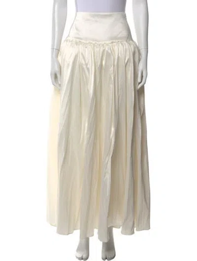 Pre-owned For Love & Lemons Long Skirt In Neutral