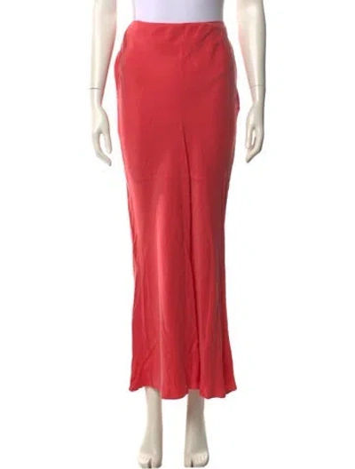 Pre-owned For Love & Lemons Long Skirt In Pink