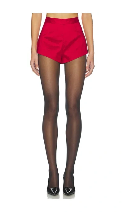 For Love & Lemons Lucia Short In Red