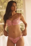 For Love & Lemons Maya Thong In Pink