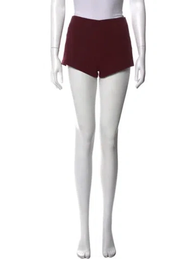 Pre-owned For Love & Lemons Mini Shorts W/ Tags In Red
