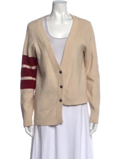 Pre-owned For Love & Lemons Mock Neck Sweater In Neutrals
