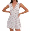 For Love & Lemons Naima Slip Dress In Pink In Multi
