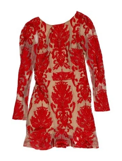 Pre-owned For Love & Lemons Nylon Mini Dress
