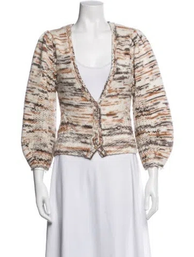 Pre-owned For Love & Lemons Patterned Jacket In Neutral