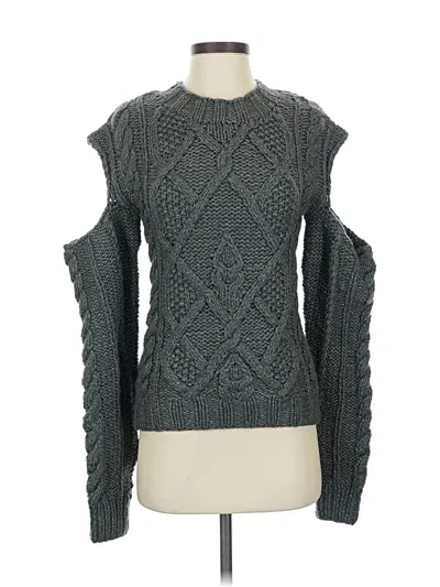Pre-owned For Love & Lemons Pullover Sweater In Gray