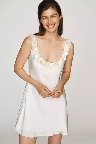 For Love & Lemons Sami Mini Dress In White