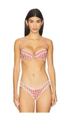 For Love & Lemons Scotch Bonnet Underwire Bra