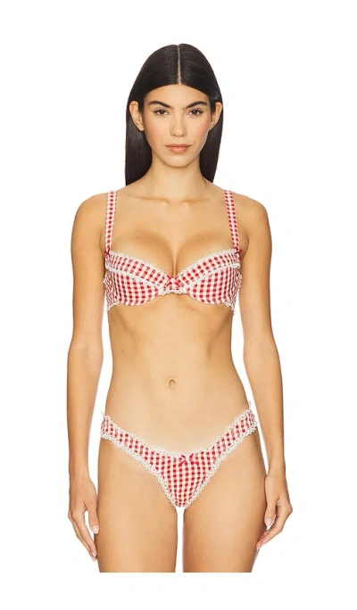 For Love & Lemons Scotch Bonnet Underwire Bra