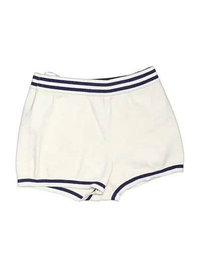 Pre-owned For Love & Lemons Shorts In Ivory