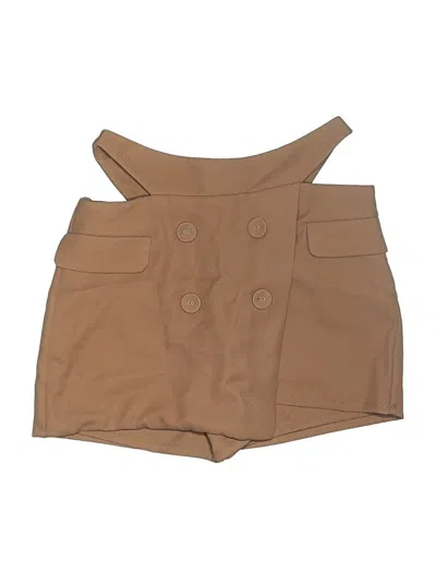 Pre-owned For Love & Lemons Skort In Tan