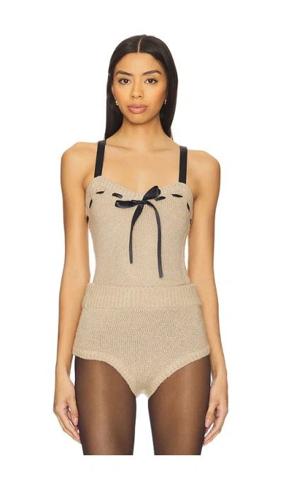 For Love & Lemons Solana Knit Tank Top