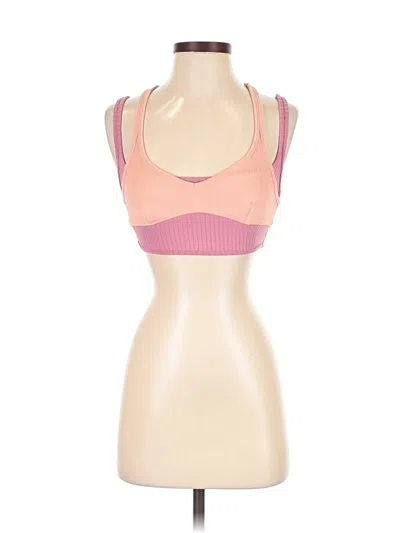 Pre-owned For Love & Lemons Sports Bra In Pink