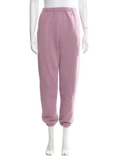 Pre-owned For Love & Lemons Straight Leg Pants In Purple