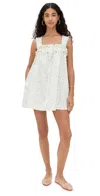 For Love & Lemons Summer Breeze Mini Dress Blue In Multi