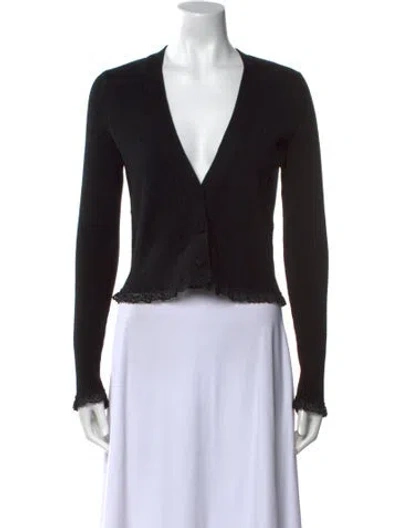 Pre-owned For Love & Lemons Sweater In Black