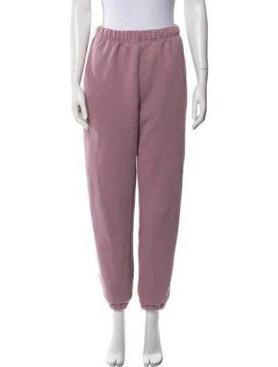 Pre-owned For Love & Lemons Sweatpants In Purple