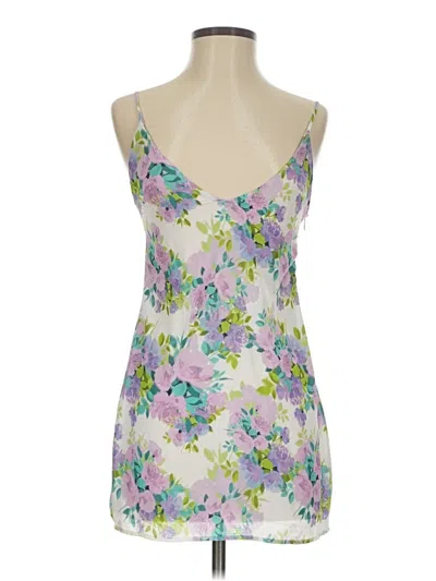 Pre-owned For Love & Lemons Tank Top Purple Strapless Neckline Tops