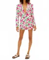 For Love & Lemons Tanner Boyfriend Blazer In Carnation In Red