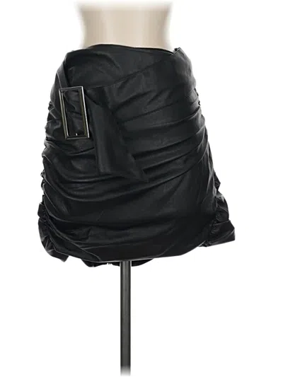 Pre-owned For Love & Lemons Tube Top Black One Shoulder Neckline Tops