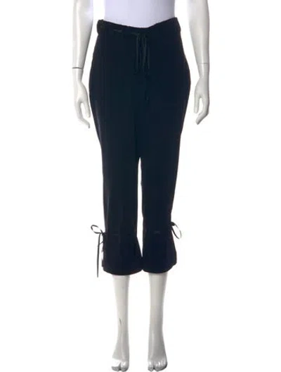 Pre-owned For Love & Lemons Wide Leg Pants In Blue