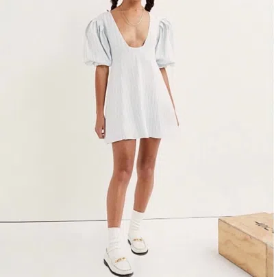 For Love & Lemons Women's Leslie Dress In Blue White