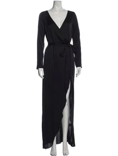 Pre-owned For Love & Lemons X Jaime King Robe In Black