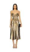 FOR LOVE & LEMONS BETHANY MIDI DRESS