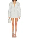 For Love & Lemons Chantal Blazer Dress In Blue