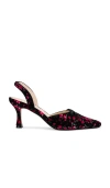 For Love & Lemons Lyana Heel In Black