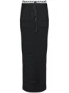 For Love & Lemons Mayfair Maxi Skirt In Black