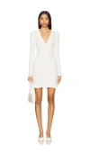 For Love & Lemons Miranda Sweater Dress In Cream