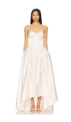 For Love & Lemons Nara Gown In Blush