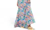 For Love & Lemons Yasmin Maxi Dress In Blue In Blue