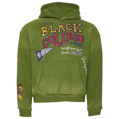 For The Fan Mens  We Are Cul Hoodie In Green/multi