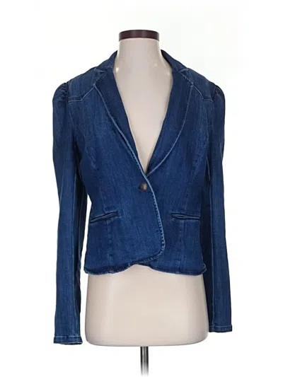 Pre-owned For The Republic Blazer Jacket In Blue
