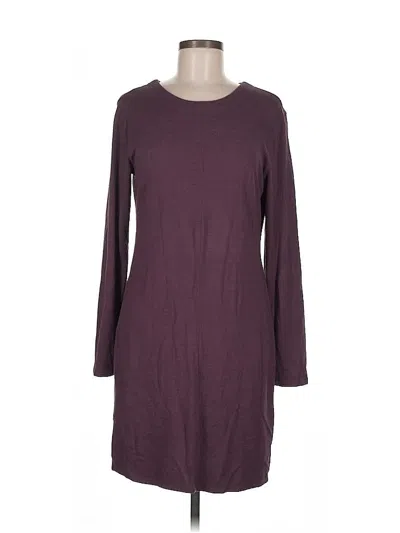 Pre-owned For The Republic Casual Dress In Burgundy