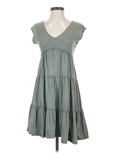 Pre-owned For The Republic Casual Dress In Gray