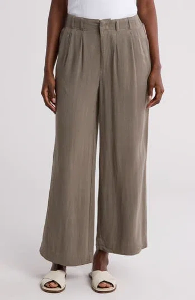 For The Republic Crop Wide Leg Pants In Olive