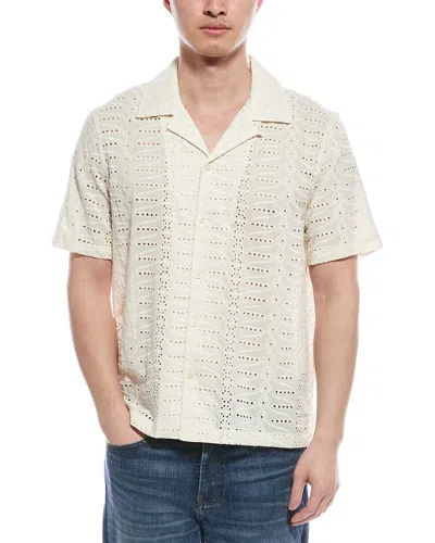 For The Republic Eyelet Camp Shirt