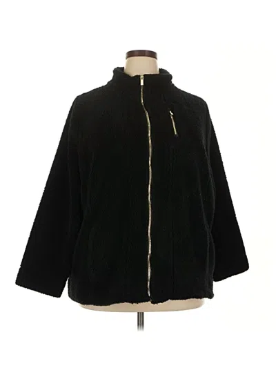 Pre-owned For The Republic Fleece Jacket In Black