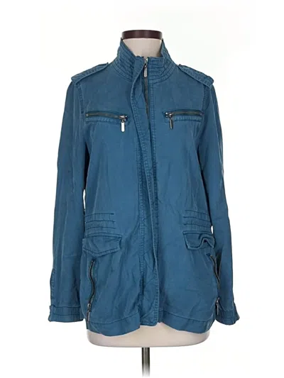 Pre-owned For The Republic Jacket In Blue