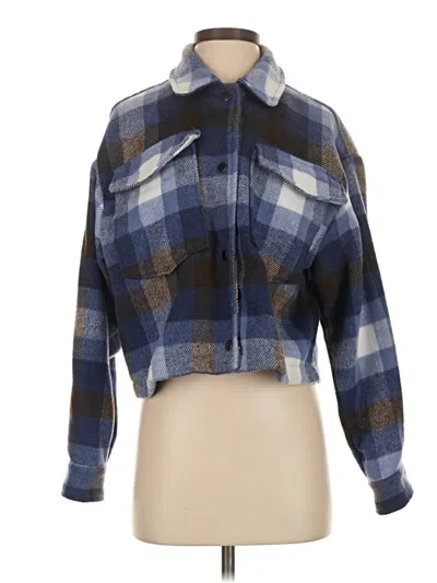 Pre-owned For The Republic Jacket In Blue